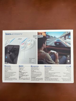 Mando Inalámbrico PS4 Hoco GA1 Phoenix Blanco