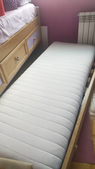 Colchón Ikea con 2 Fundas  Lavadas e Higienizado