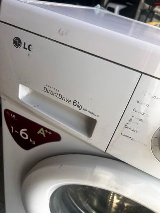 Lavadora LG Direct Drive 6kg