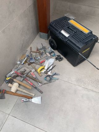 Caja de herramientas Stanley con ruedas