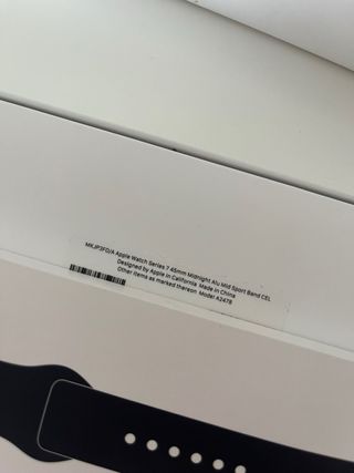 Apple Watch midnight serie 7 45mm