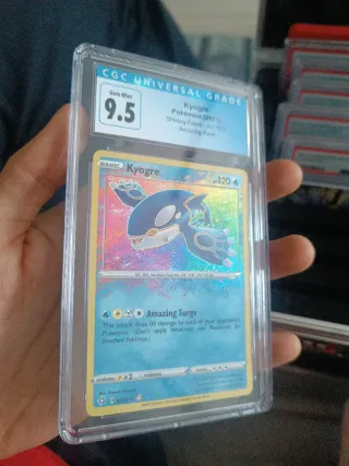 Kyogre CGC 9.5 Shining Fates Pokémon