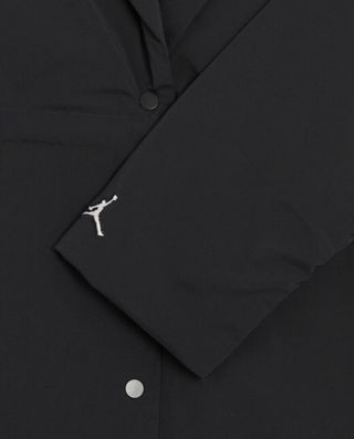 Chaqueta Trench Nike Jordan Flight Mujer Negra