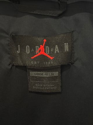 Chaqueta Trench Nike Jordan Flight Mujer Negra