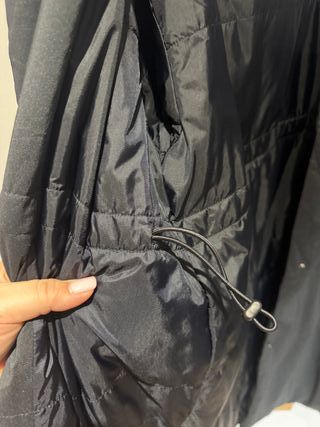 Chaqueta Trench Nike Jordan Flight Mujer Negra