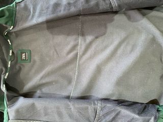 Chaqueta Zara Verde con Capucha