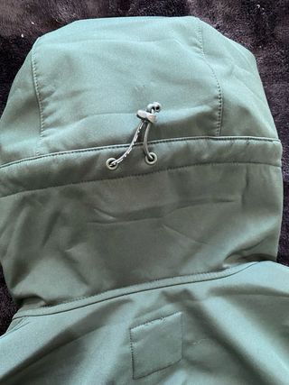 Chaqueta Zara Verde con Capucha