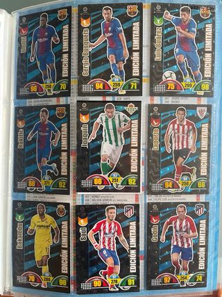 Álbum Adrenalyn XL LaLiga 2017-18 Completo