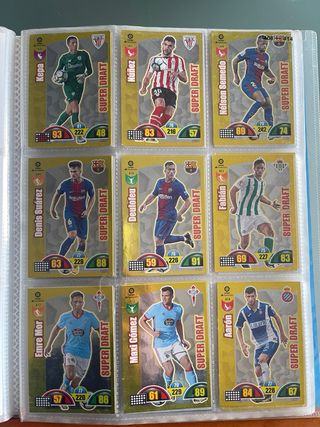 Álbum Adrenalyn XL LaLiga 2017-18 Completo