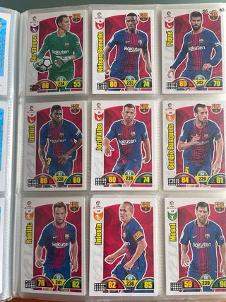 Álbum Adrenalyn XL LaLiga 2017-18 Completo