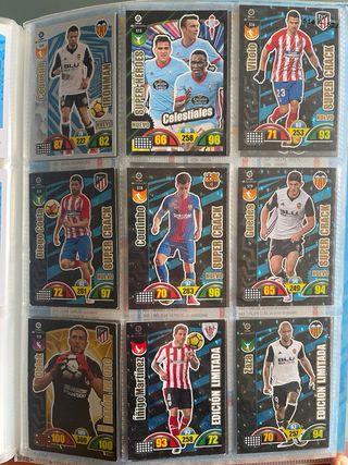 Álbum Adrenalyn XL LaLiga 2017-18 Completo