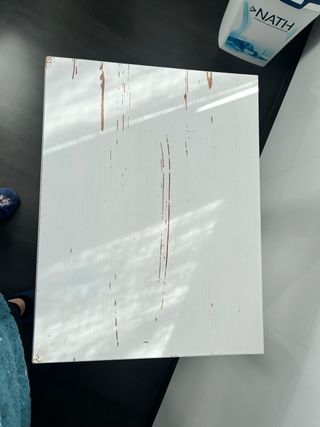 Mesita de noche HEMNES blanca