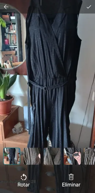 Mono negro fiesta talla 44