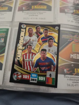 Carta Fútbol Panini Adrenalyn Invencible