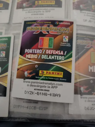 Carta Fútbol Panini Adrenalyn Invencible