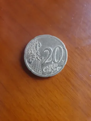 Moneda 20 Lepik 2002