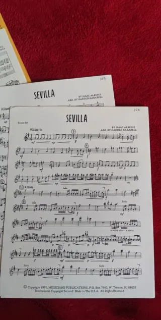 Sevilla per quartetto di sassofoni