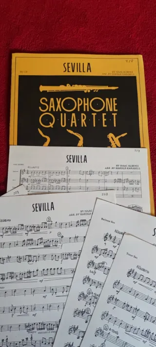 Sevilla per quartetto di sassofoni