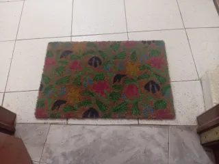 Tappeto Ikea floreale