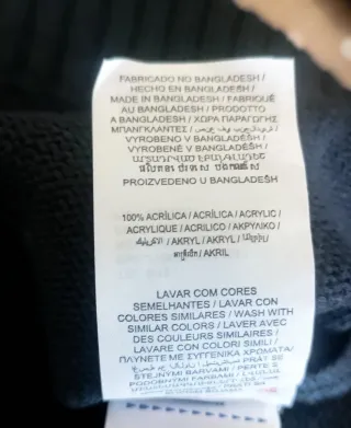 Camisola menino T.9/10 Anos azul marinho