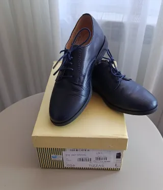 Zapatos comunión niño Tizzas azul