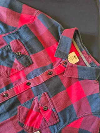 Camicia / camisa Vans of the wall a quadri