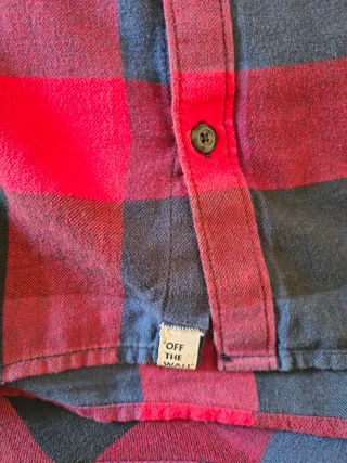 Camicia / camisa Vans of the wall a quadri