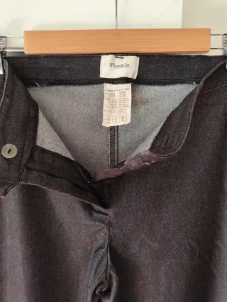 Pantalón Pimkie Talla 38 gris oscuro