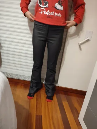 Pantalón Pimkie Talla 38 gris oscuro