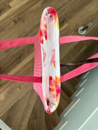 Bolsa Cacharel Terciopelo Rosa