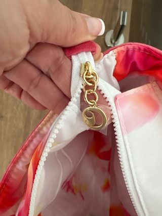 Bolsa Cacharel Terciopelo Rosa