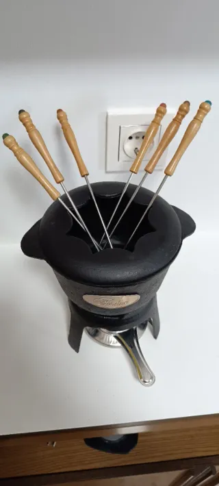 Olla Fondue Negro