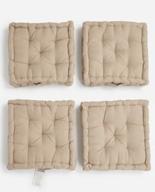 4 Cojines Exterior Luck Leroy Merlin 40x40x10