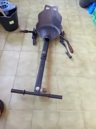 Hoverboard Rojo con Silla y cargador