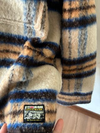 Chaqueta Levi's oversize cuadros