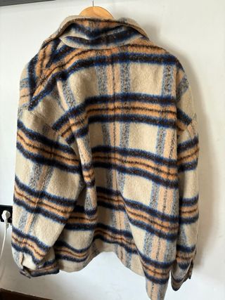 Chaqueta Levi's oversize cuadros