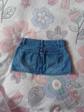 Falda vaquera corta Talla XS