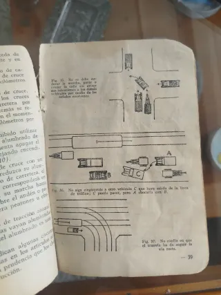 Cartilla de Circulación Antigua 1950