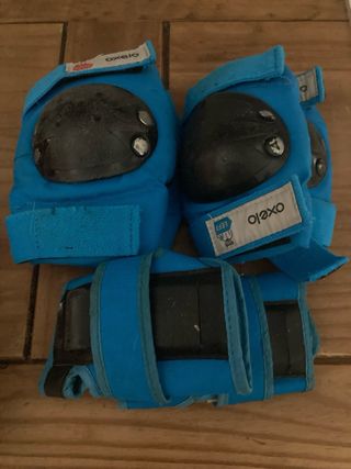 Protecciones para patines Oxelo talla s