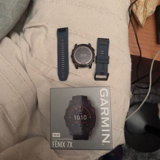 Smartwatch Garmin Fenix 7X Solar Azul/Gris