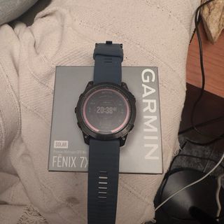 Smartwatch Garmin Fenix 7X Solar Azul/Gris