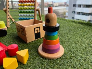 Pack 4 Juguetes Madera Ikea