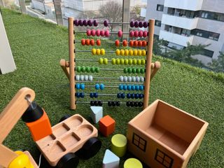 Pack 4 Juguetes Madera Ikea