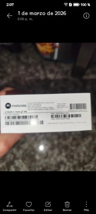 Motorola Moto G56 5G Azul/Verde