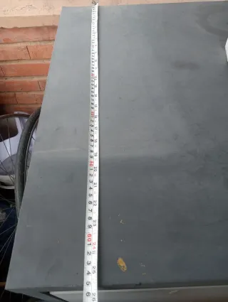 Armario archivador metálico beige y gris