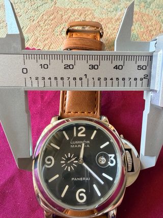 Reloj Panerai Luminor Marina Negro/Plata