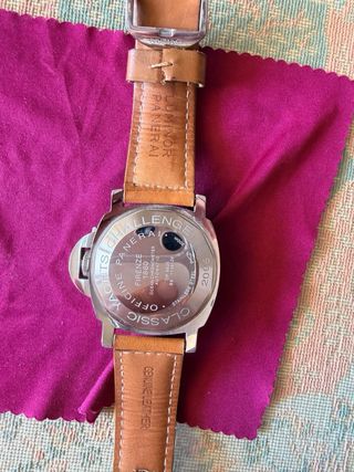 Reloj Panerai Luminor Marina Negro/Plata