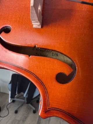 Violín 1/4 Kreutzer School con Funda y Arco