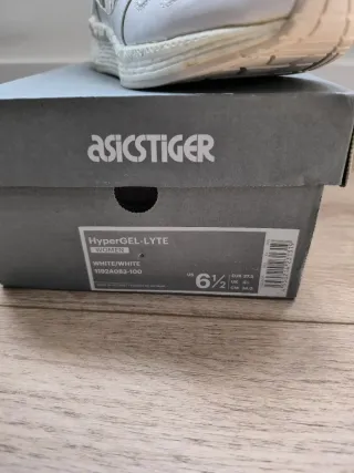 Zapatillas Asics Gel Lyte Mujer Talla 37'5 blancas