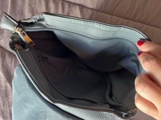 Mochila azul Stradivarius